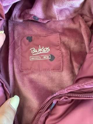 Piumino bambina con cuori