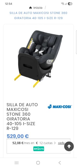 Silla de coche giratoria Maxi-Cosi