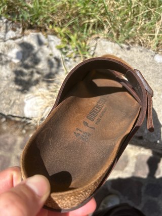 Birkenstock Arizona Pelle Marrone 41