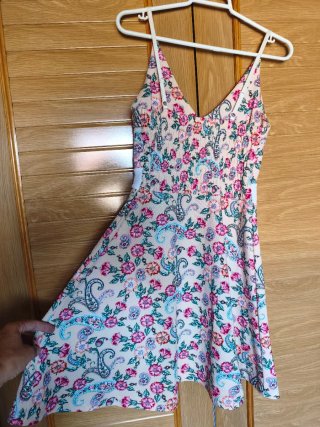 Vestido vuelo estampado floral