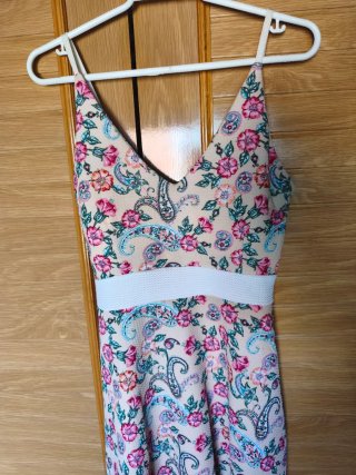Vestido vuelo estampado floral