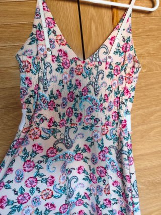 Vestido vuelo estampado floral