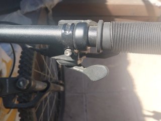 Bicicleta Rockrider Negra, está nueva sin uso.