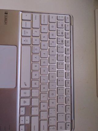 Teclado inalámbrico Subblim Plata
