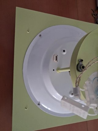 Lámpara infantil cuadrada
