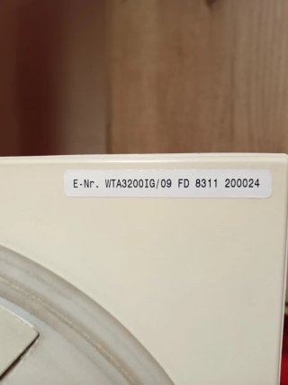 Secadora Bosch WTA 3200 con tubo