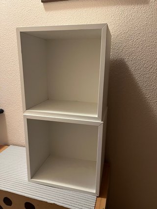 2 Cubos Almacenaje Eket Ikea Blanco 15 cada uno