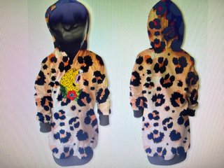 Vestido Sudadera Infantil Fishion T2