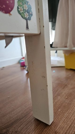 Estructura Cama y Barandilla IKEA Kritter Blanco