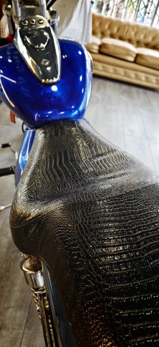 Kawasaki Eliminator 125 Custom Cruiser Azul