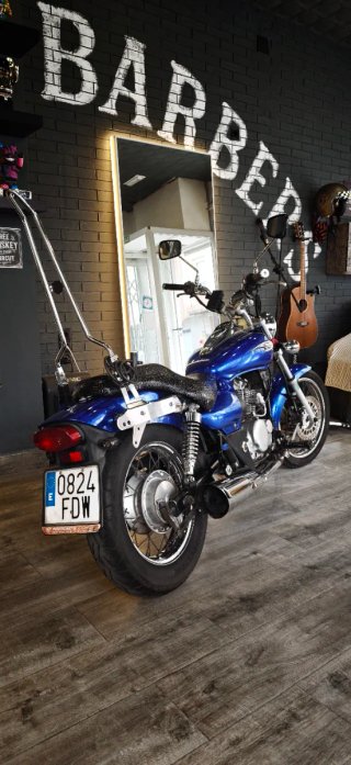 Kawasaki Eliminator 125 Custom Cruiser Azul