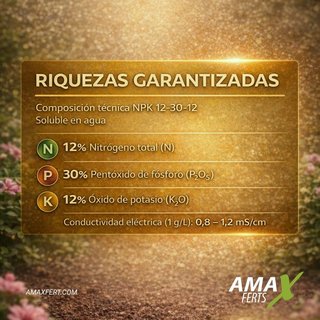Fertilizante Amax Bloom 1KG