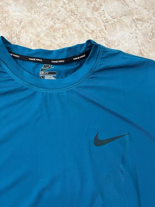 Camiseta Técnica Nike Pro Dry Fit Azul