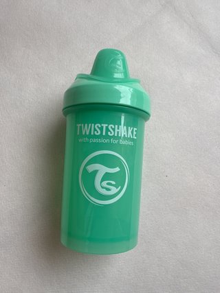 Biberón Twistshake verde menta