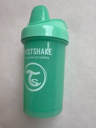 Biberón Twistshake verde menta