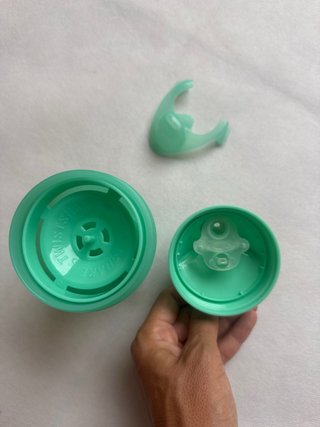 Biberón Twistshake verde menta