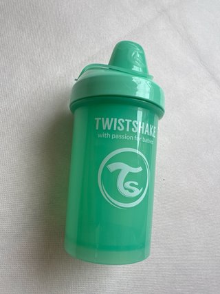 Biberón Twistshake verde menta