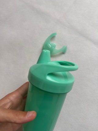 Biberón Twistshake verde menta