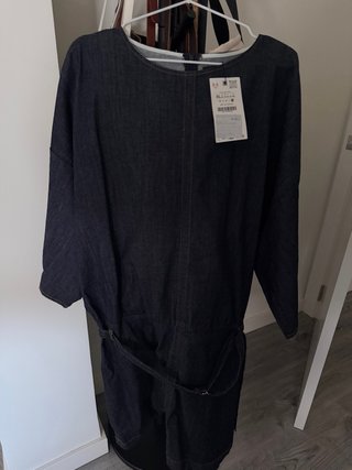 Vestido vaquero Zara XL