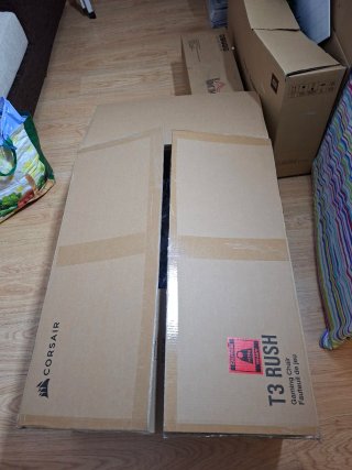 Silla Gaming Corsair T3 Rush V2 carbon