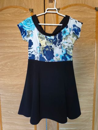 Vestido estampado floral