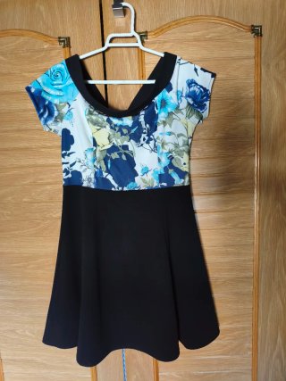Vestido estampado floral