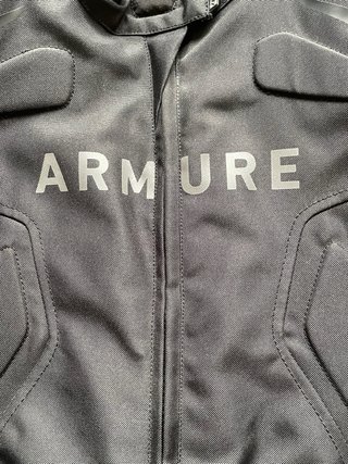 Chaqueta Motorista ARMURE Negra