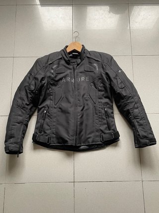 Chaqueta Motorista ARMURE Negra