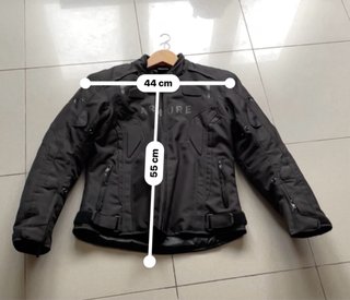 Chaqueta Motorista ARMURE Negra