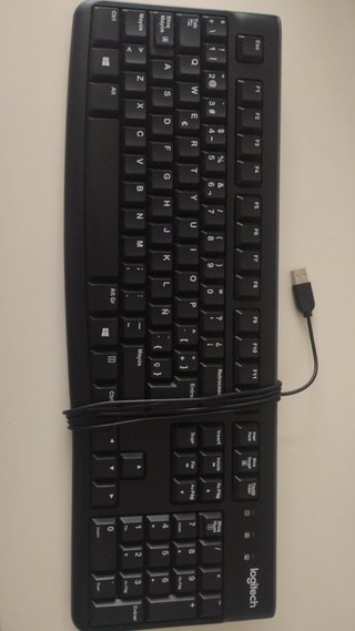 Teclado Logitech USB Español Negro