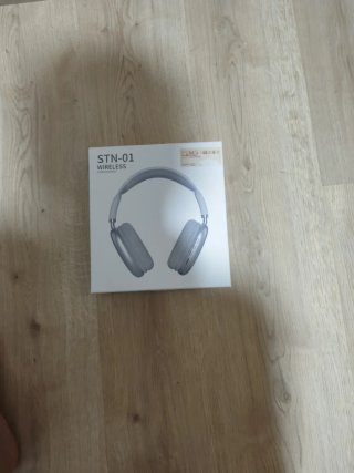 Auriculares STN-01 Plateados y Blancos