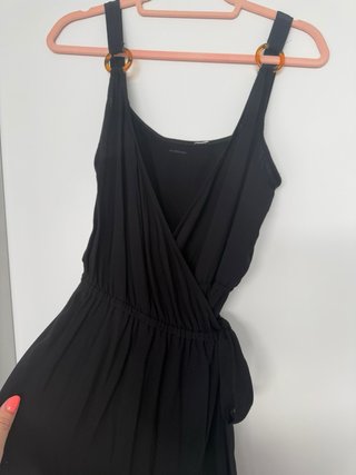 Vestido corto cruzado calzedonia