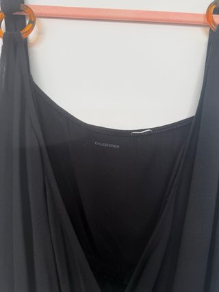 Vestido corto cruzado calzedonia