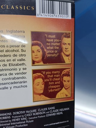 DVD, Esta tierra es mía, cinema classics