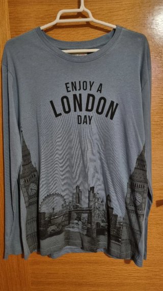 CAM 2 - Camiseta manga larga London Day.