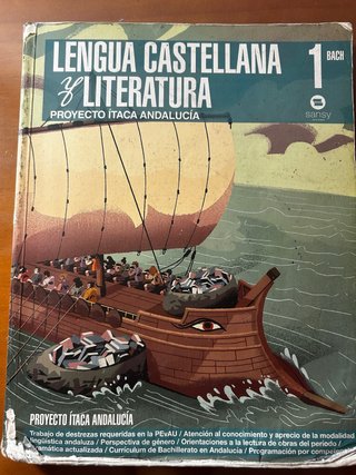 Lengua castellana y literatura, 1 BACH.