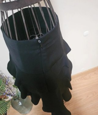 Saia folhos Zara S