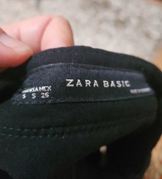 Saia folhos Zara S