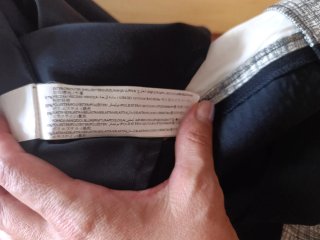 Oportunidad Vestido Adolfo Dominguez elegante B/N
