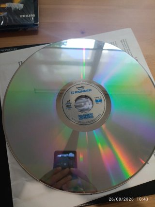 Laserdisc Soldado Universal Pioneer