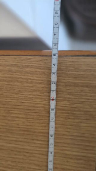Mesa abatible de madera