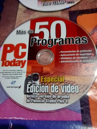 Lote 4 CDs PC TODAY: Programas y Video
