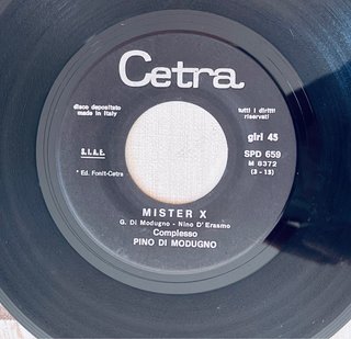 Vinile 45 giri Pino Di Modugno - Anema e Core