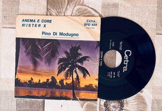 Vinile 45 giri Pino Di Modugno - Anema e Core