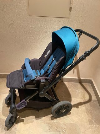 Carro Bebé Jane Maxicosi con Capazo Azul