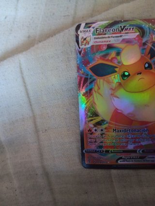 Flareon VMAX 2021 Carta Pokémon Reflejante