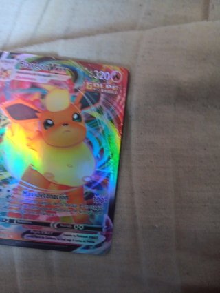 Flareon VMAX 2021 Carta Pokémon Reflejante