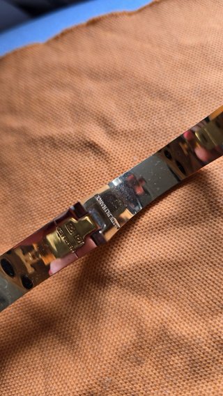 Pulsera Hermès Dorada y Blanca 250 NEGOCIABLE