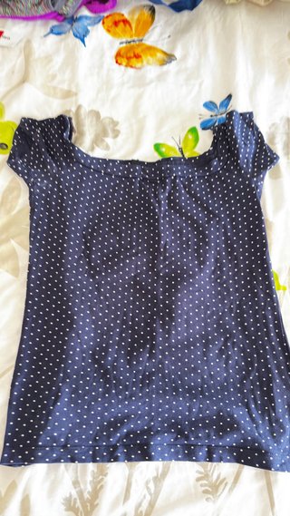 Chaqueta vaquera con perlas