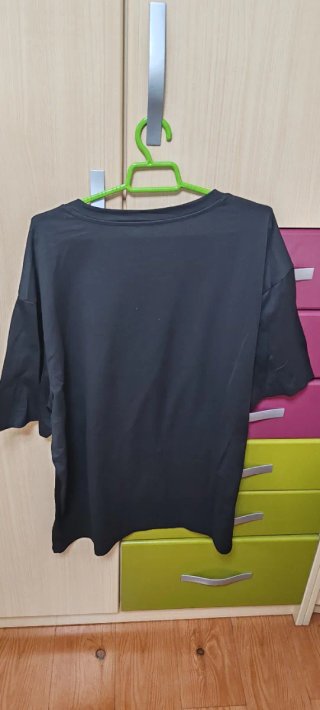 Camiseta Negra Mona Lisa Tatuada Talla 3XL